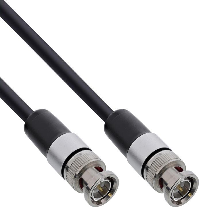 Productafbeelding InLine ® BNC Videokabel, 12G-SDI, 4K60Hz, 75 Ohm, 1m (1 m)