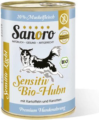 Sanoro Sensitiv Light BIO-Huhn mit BIO-Gemüse (Senior, Adult, 1 Stk., 4800 g)