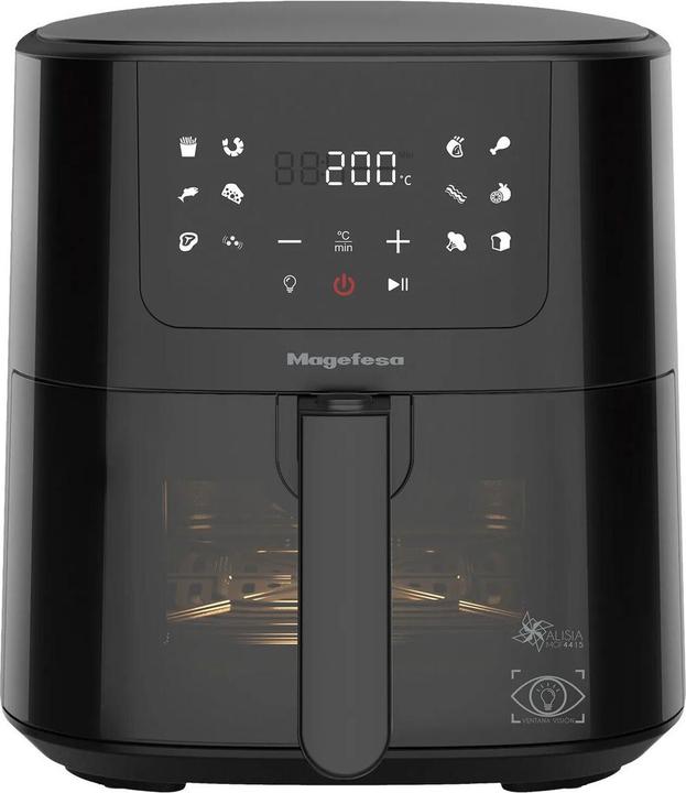 Magefesa Heissluftfritteuse Schwarz 1500 W 5 L