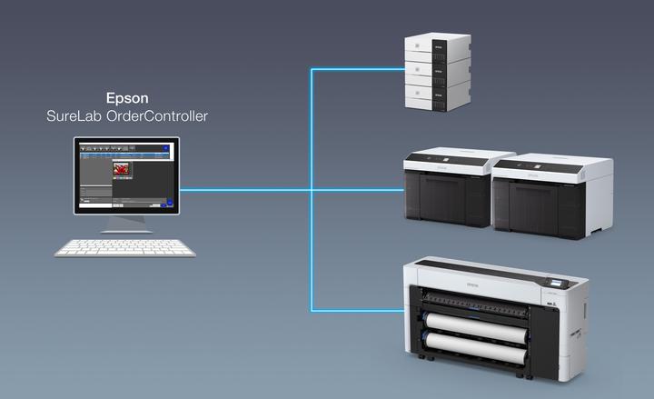 Produktbild Epson SureLab SL-D500 (Tintentank, Farbe)
