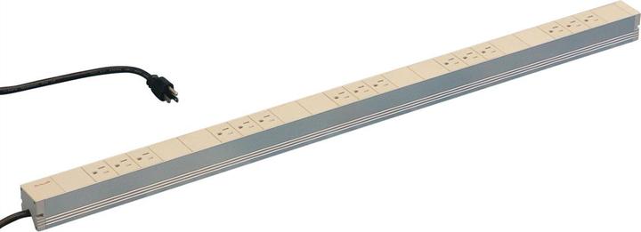 Produktbild Schroff Steckdosenleiste (15 x)