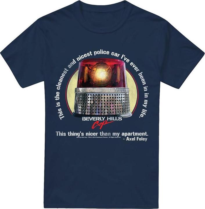 Produktbild Beverly Hills Cop Nicest Police Car TShirt (3XL)