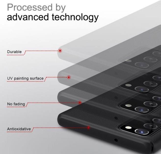Productafbeelding Nillkin Super Frosted Shield-serie (Samsung Galaxy Note 20, Samsung Galaxy Note 20 5G)