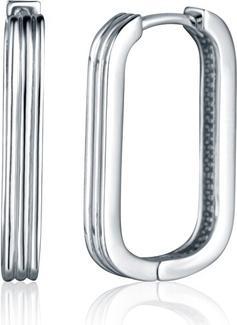 Produktbild JVD - Minimalist oval silver earrings SVLE2425XJ40000