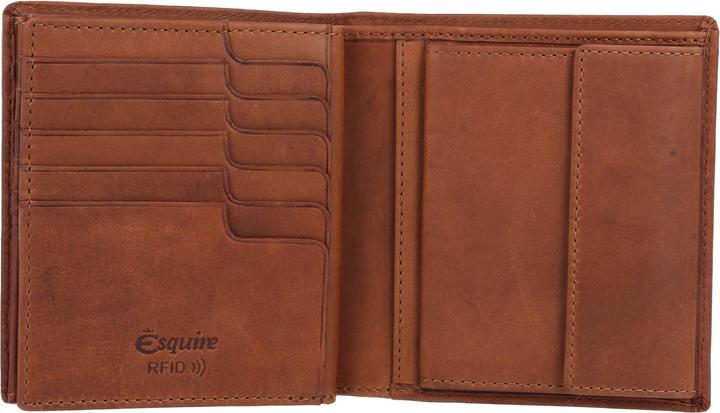 Actual product image Esquire Dallas wallet RFID protection leather 11 cm