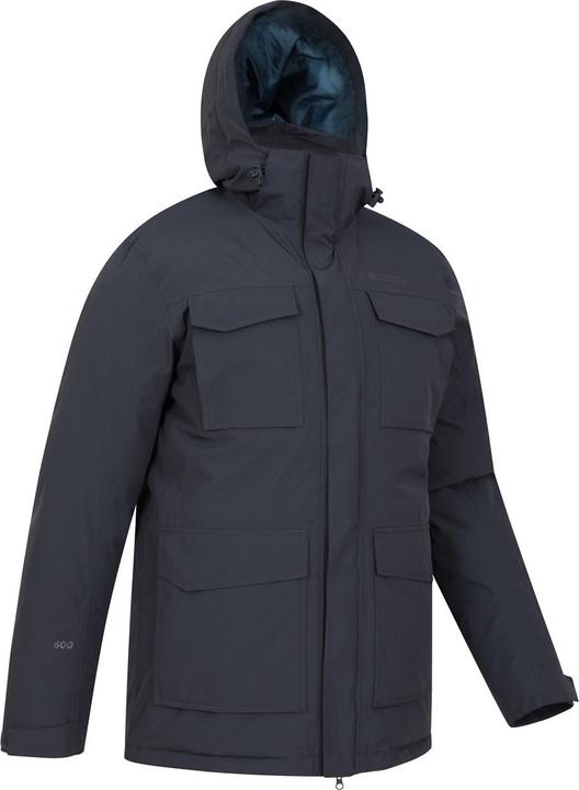 Actual product image Mountain Warehouse Mens Concord Extreme Down Long Length Jacket (4XL)