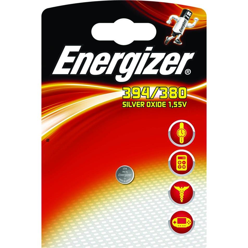 Energizer SR45 (394/380) / 1.55 V (1 Stk., SR45, 64 mAh), Batterien + Akkus