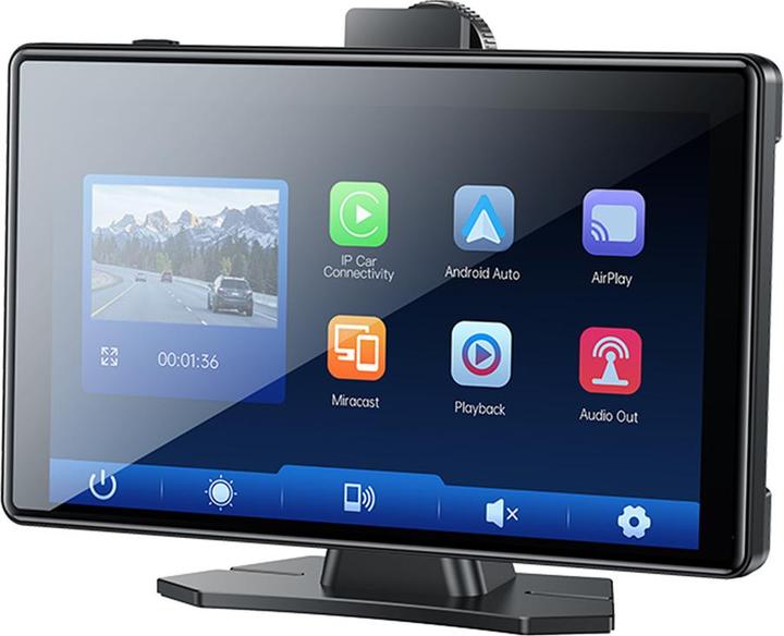 Produktbild Yesido Car Navigation KM18, Wi-Fi, 9inch, Black (9")
