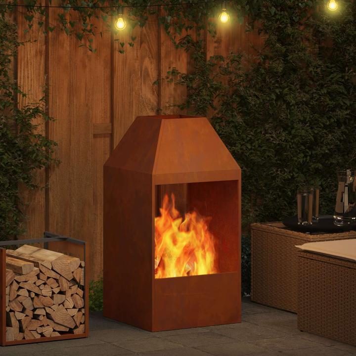Image du produit vidaXL Holzfeuerstelle