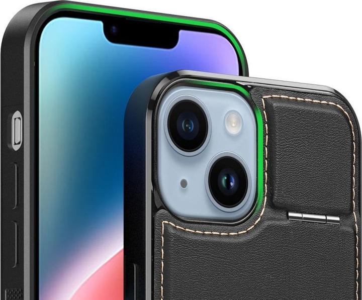 Immagine prodotto Dux Ducis Custodia a portafoglio 3in1 con supporto per iPhone 15 MagSafe RFID Blocking Rafi Mag - Ne (Apple iPhone 15)