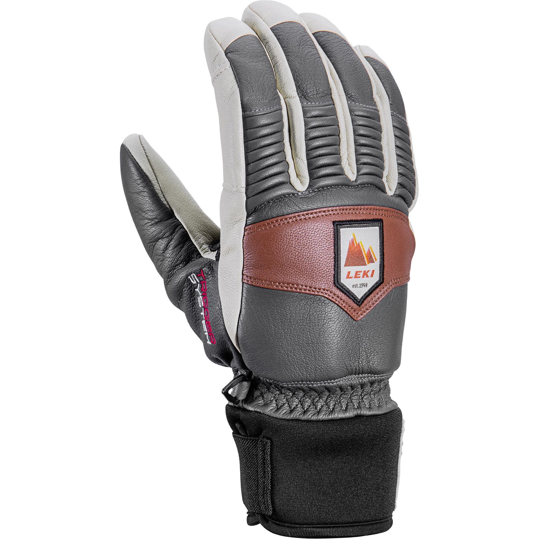 Leki, Herren, Handschuhe, Patrol 3D, Grau, (M)