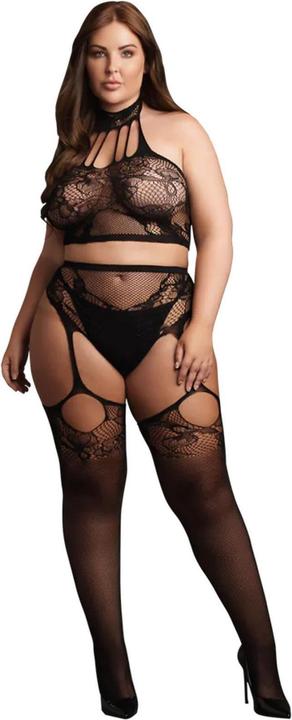 Le Désir 2 Pc with Halter Tneck and Pantie with Att St - OSX