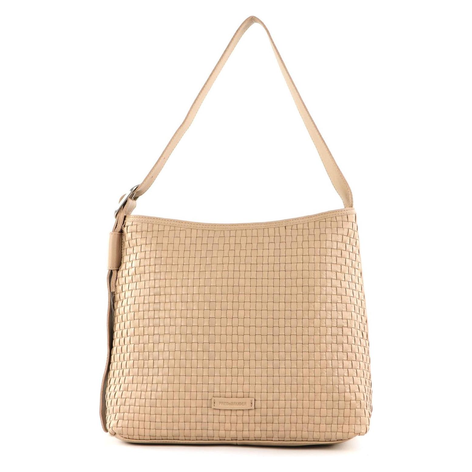 FredsBruder, Damen, Handtasche, Salas Hobo, Beige