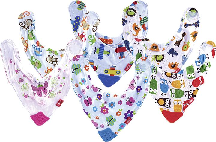 Actual product image Nuby Bib with bite corner (3 Months)