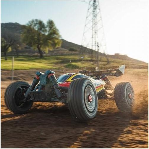 Actual product image Arrma Buggy Typhon MEGA 665, Gelb 1:8, ARTR, Fahrzeugtyp (ARR Almost Ready to Run)