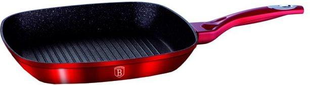 Produktbild BerlingerHaus GRILL GRID 28cm Red METALLIC LINE BH-1271 (Grillpfanne, Edelstahl)