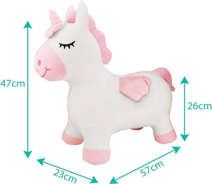 Produktbild Lexibook Inflatable Jumping Plush Unicorn (BGP050UNI)