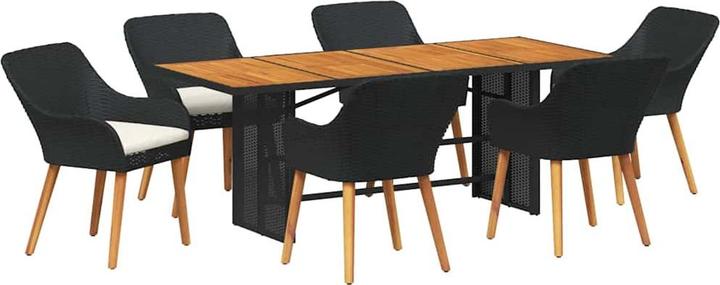 Produktbild vidaXL Garten Essgruppe (190 x 190 x 74 cm)