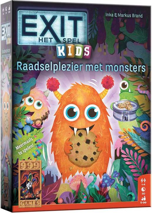 999Games 999 Games EXIT – Kinder-Puzzlespass mit Monstern