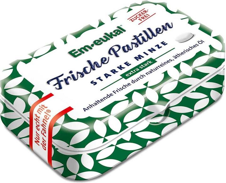 Immagine prodotto Em-eukal Pastiglie fresche di menta forte senza zucchero con xilitolo (20 pz., 20 g)