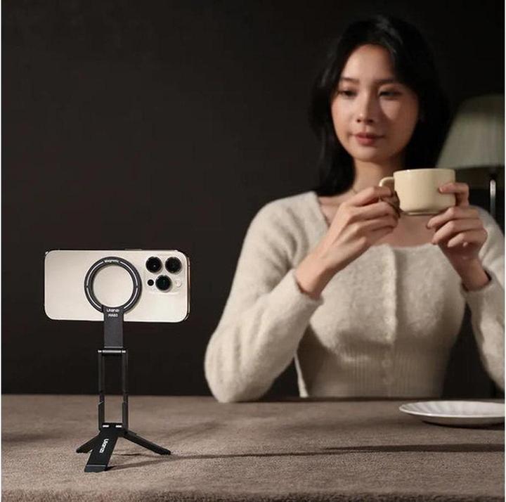 Immagine prodotto Ulanzi MA60 Mini MagSafe-Tripod Foldable - Purple (Metallo)