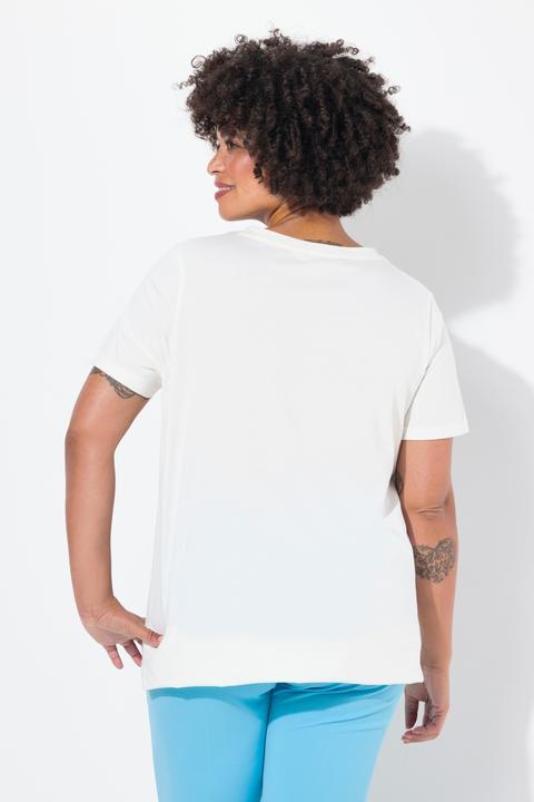 Image du produit Angel of Style T-Shirt, Boxy Fit, Teddy-Motiv, Halbarm (46)
