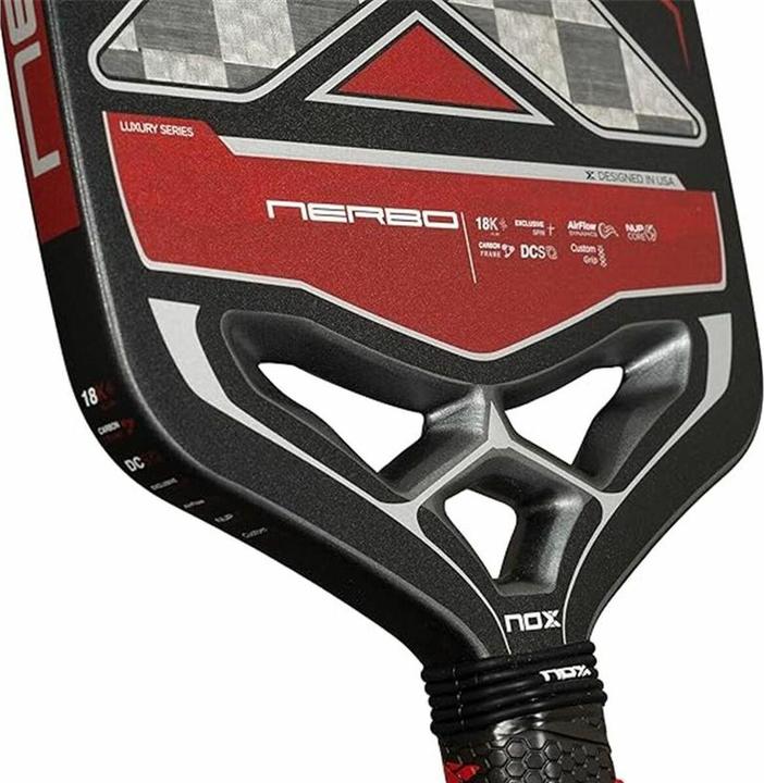 Immagine prodotto Nox Pickleball-Schläger Nerbo Schwarz Carbonfaser