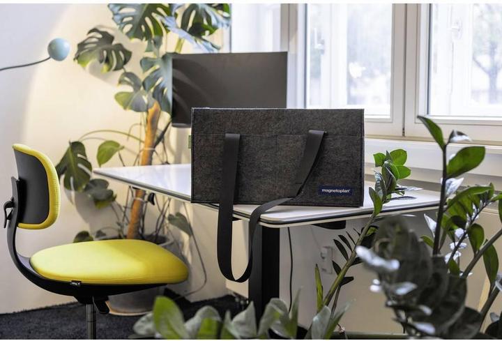 Immagine prodotto Magnetoplan Cartella 11126 45 cm x 25 cm x 15 cm Grigio Maniglia disponibile: Sì