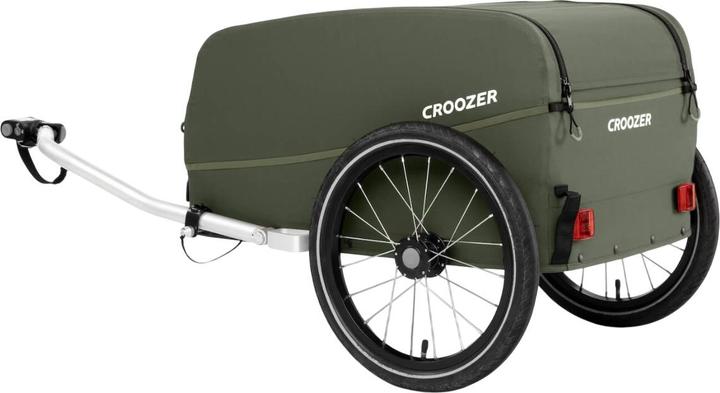 Produktbild Croozer Cargo Kalle Ride & Wander Bundle - Farbe: Moss Green