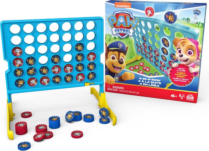 Actual product image Spin Master Paw Patrol - Four in a row (English, French, German, Italian, 2 Players)