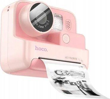 Productafbeelding Hoco Headphone with microphone digital kids camera with printer DV200 pink