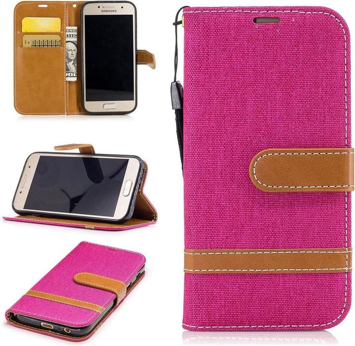 Produktbild König Design Hülle Handy Schutz für Samsung Galaxy A3 (2017) Case Cover Tasche Wallet Etui (Samsung Galaxy A3 (2017))