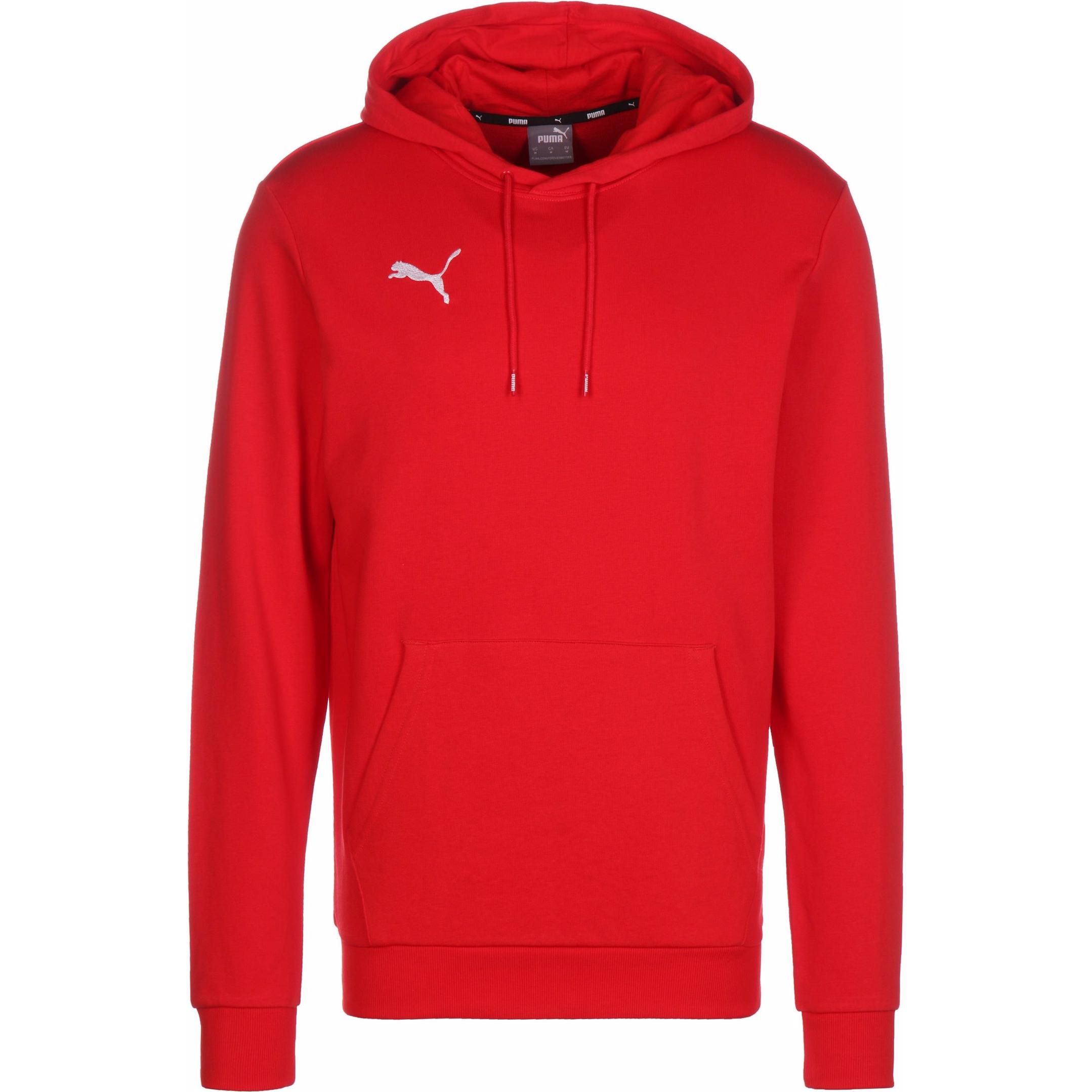 Puma, Herren, Pullover, TeamGoal 23 Casuals Hoodie Herren, Rot, (S)