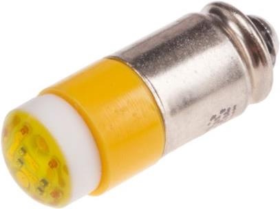 Produktbild Rs Pro Multichip-LED T1 3/4 28VAC/DC gelb (0.39 W, 0.28 lm, 1 x)