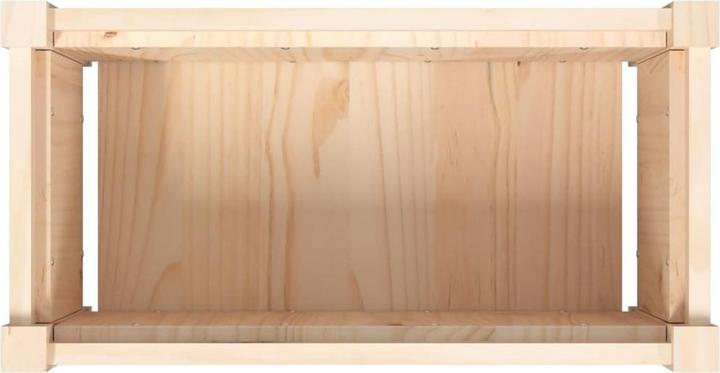 Actual product image vidaXL Planter 2 pcs. Solid pine wood,Material: Solid pine wood