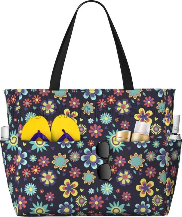 Produktbild Only-Bags.Store Tasche Wasserdicht Sanddicht Zipper Strand Tote Taschen für Pool Gym