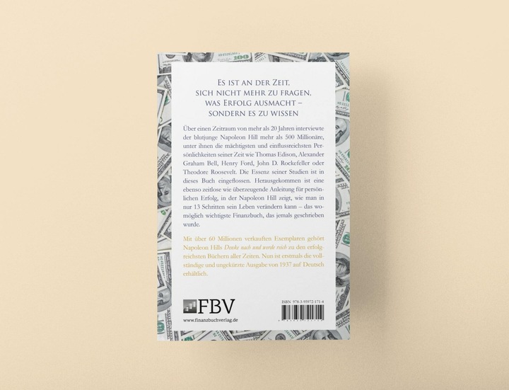 Immagine prodotto Think and Grow Rich - Deutsche Ausgabe (Tedesco, Collina Napoleone, 2018)
