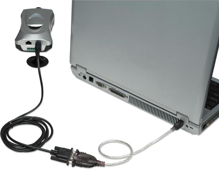 Produktbild Manhattan USB A — RS-232 (0.45 m, VGA)