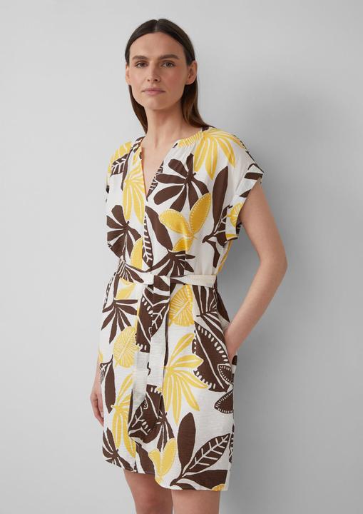 Immagine prodotto S.Oliver Kleid Kurzes Kleid aus Viskosemix im Relaxed Fit (36)