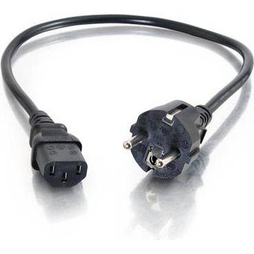 C2G Kabel / 10 m Universal Power cord CEE 7/ (10 m), Stromkabel