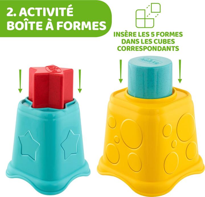 Actual product image Chicco 2 in 1 stacking cup - Eco+