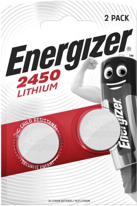 Energizer CR2450 Lithium (2 pcs., CR2450, 620 mAh)