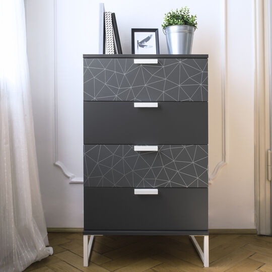 Productafbeelding D-C-Fix Plakfolie uni zijde mat antraciet 67,5x200 cm