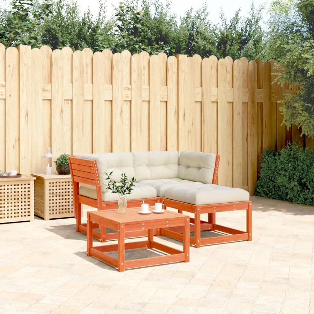 Thumbnail - VidaXL, Gartenlounge, 10-tlg. Garten-Lounge-Set mit Kissen