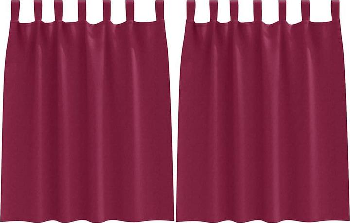 Actual product image vidaXL Verdunkelungsvorhänge (140 x 140 cm)