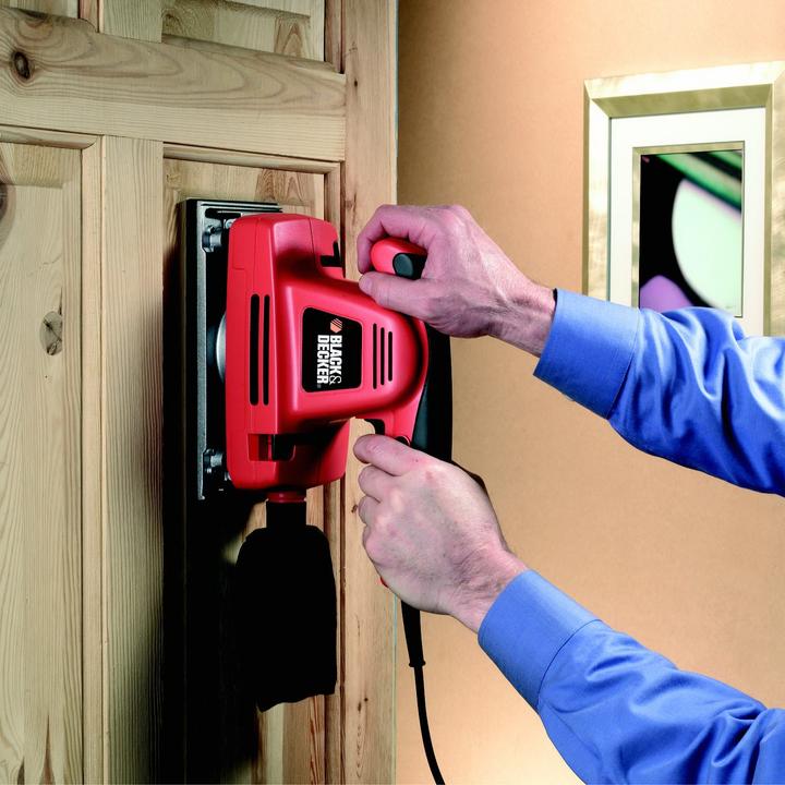Actual product image Black & Decker 310 W Electronic Orbital Sander (Orbital sander)