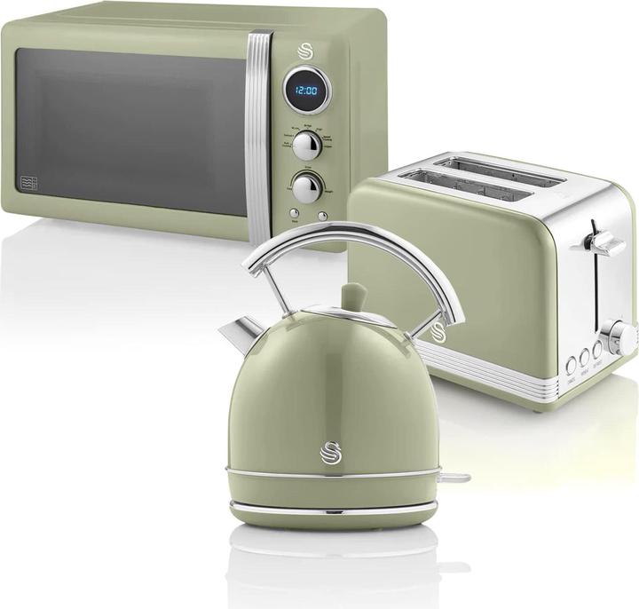 Productafbeelding Swan Retro Ontbijtset Groen (1.80 l)