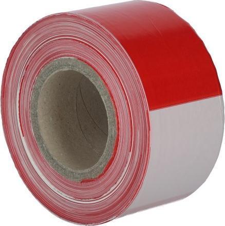 Actual product image Kerbl Folien-Absperrband 100m x 80mm - geblockt Abrollbox