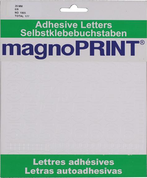 Produktbild Magnoprint Selbstklebebuchstaben