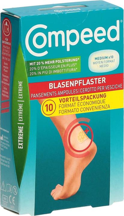 Actual product image Compeed Blister plaster Extreme for heel (10x)